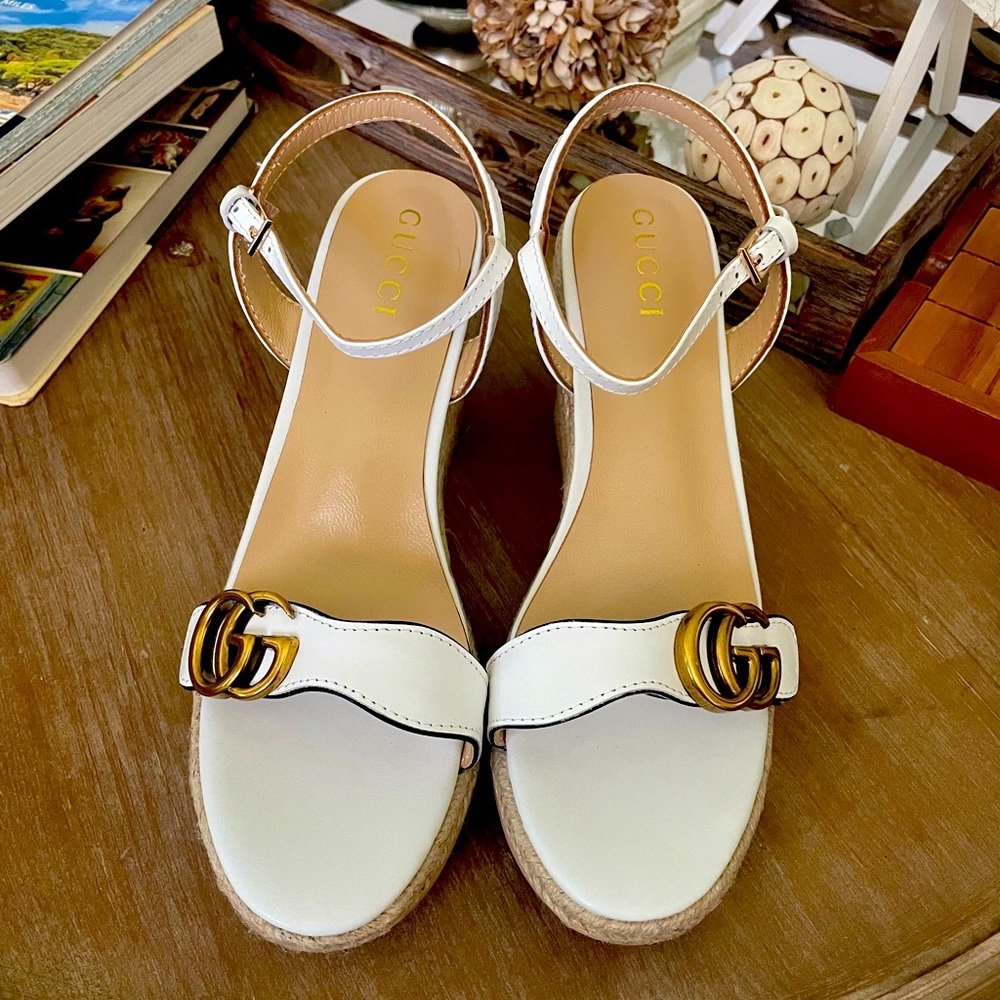 Gucci Wedge Sandals